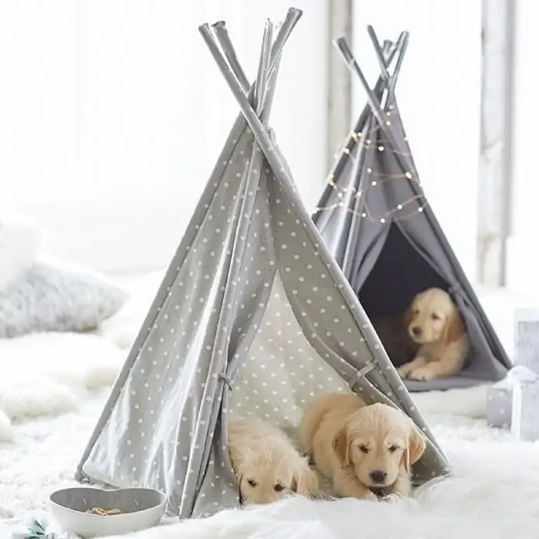 DIY Creative Teepee LED-ებით