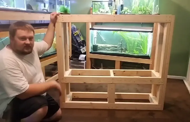 Dubbel Aquarium Tank Stand DIY