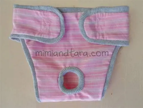 DIY dog diaper pattern