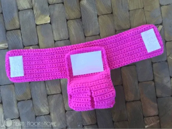 DIY Crochet Cat Diaper