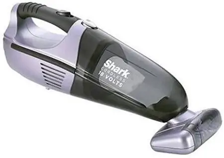 6Shark Pet-Perfect II Cordless Bagless Hand Vacuum untuk Karpet dan Lantai Keras dengan Teknologi Twister dan Baterai Isi Ulang