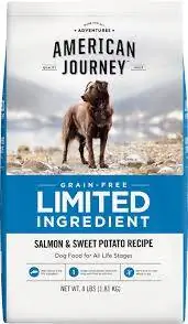 American Journey Limited Ingredient Opskrift på kornfri laks og sød kartoffel