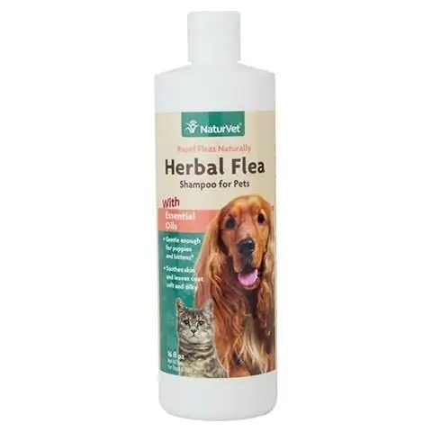 Shampoo NaturVet Herbal Flea Dog & Cat