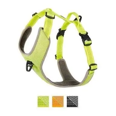 6Chai's Choice Outdoor Adventure 3M Polyester Reflektierendes Hundegeschirr mit zwei Clips