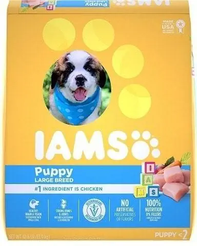 Iams ProActive He alth Smart Puppy დიდი ჯიშის მშრალი ძაღლის საკვები