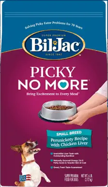 Bil-Jac Picky No More Hígado de pollo para razas pequeñas