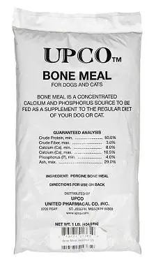 Upco 101365 Bone Meal Steamed Bag Supplement