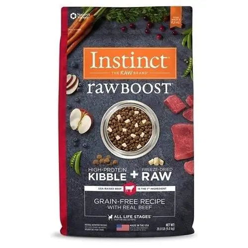 Instinct Raw Boost Getreidefreies Rezept, natürlich