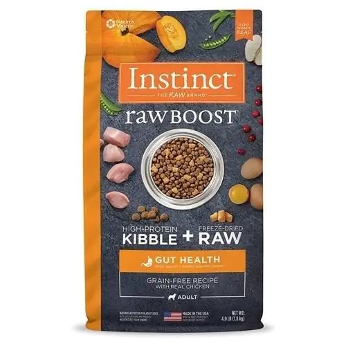 Instinct Raw Boost viljaton resepti Natural Gut He alth