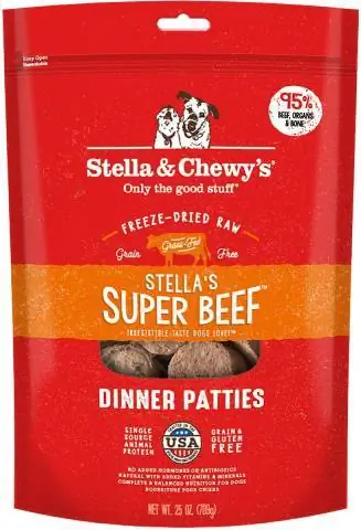 Aliments surgelés de Stella & Chewy